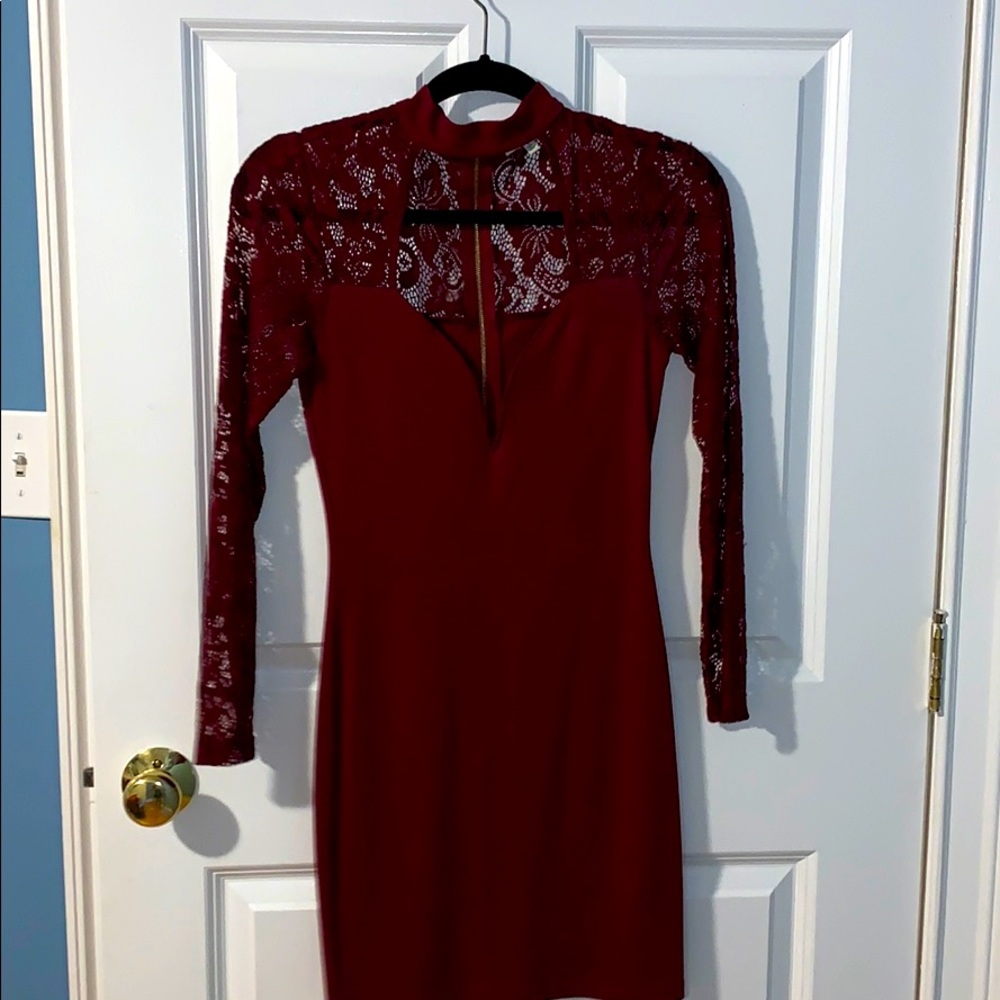 Red dress